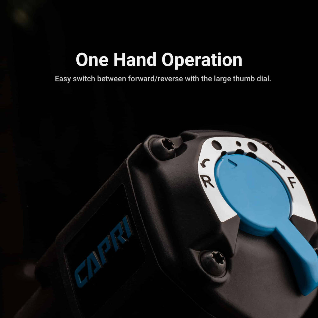 1/2" Drive Impact Wrench, Twin Power