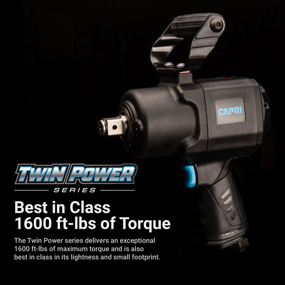 3/4" Drive Impact Wrench, Twin Power