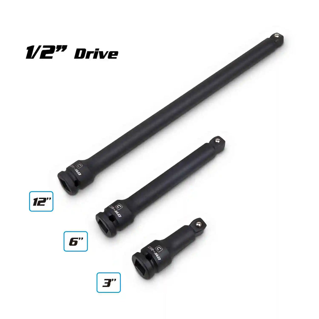 1/2" Drive Impact Wobble Extension Bars