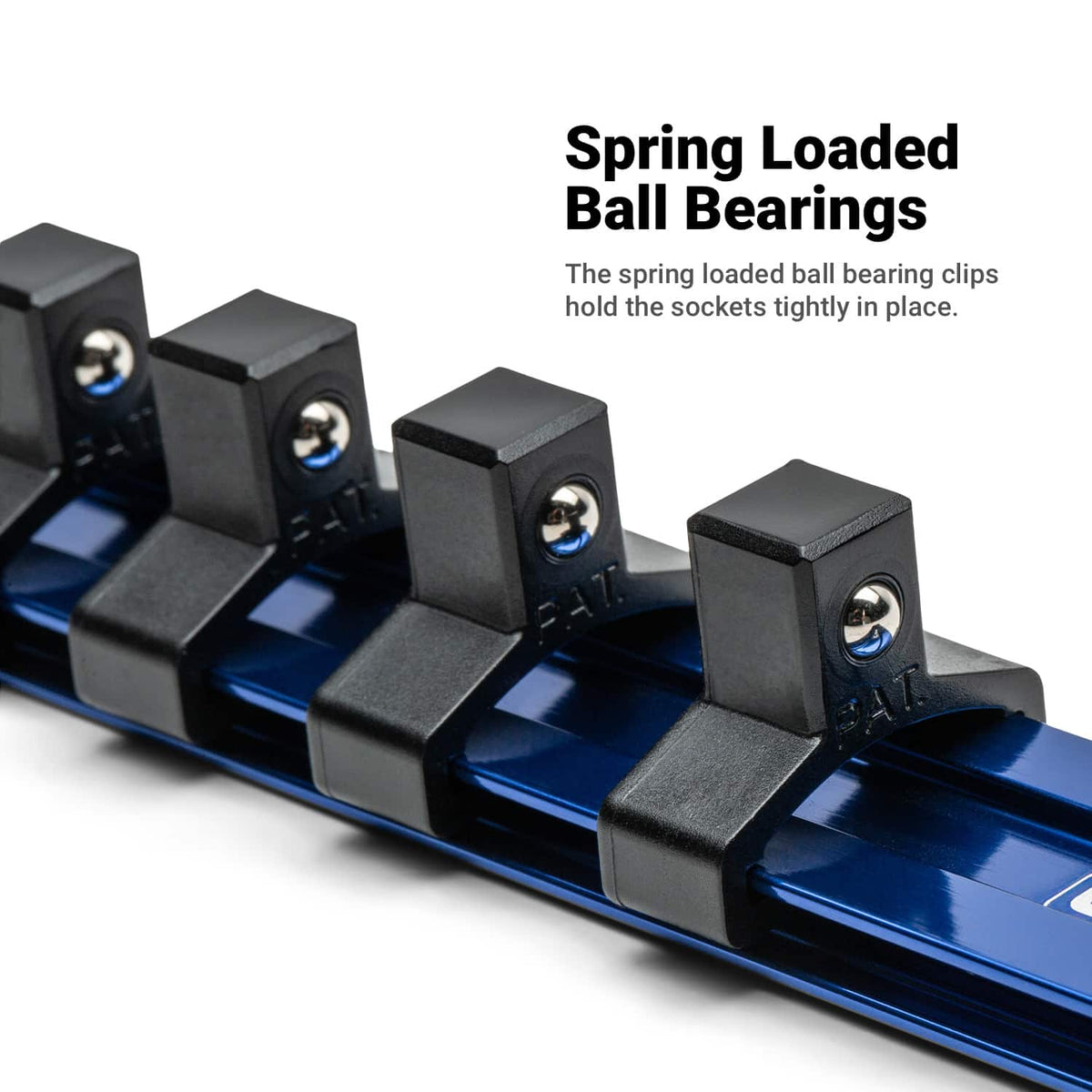 1/4 in. Drive Socket Holder Clip for Socket Rails, 15-Pack