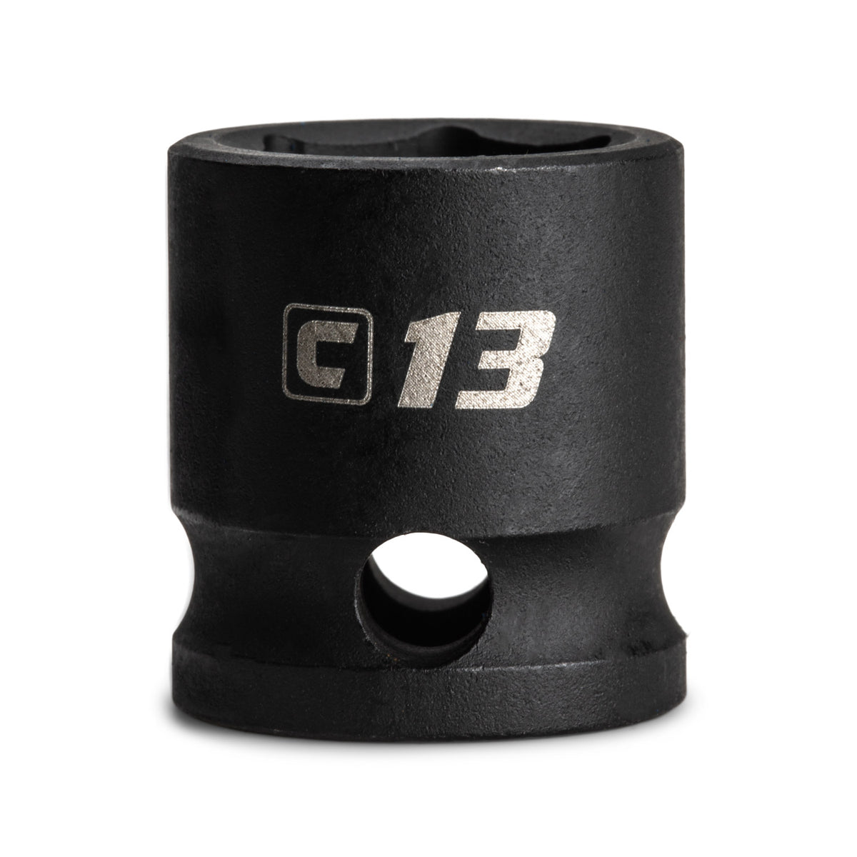 3/8" Drive Stubby Impact Sockets, 6-Point, Metric