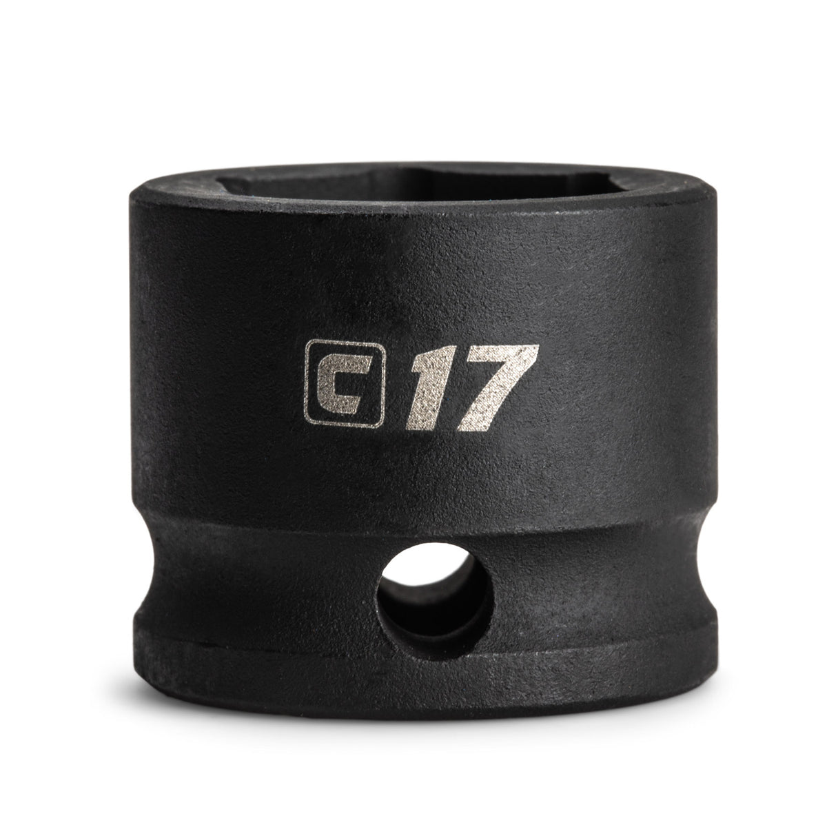 3/8" Drive Stubby Impact Sockets, 6-Point, Metric