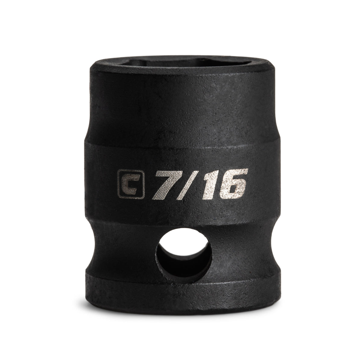 3/8" Drive Stubby Impact Sockets, 6-Point, SAE