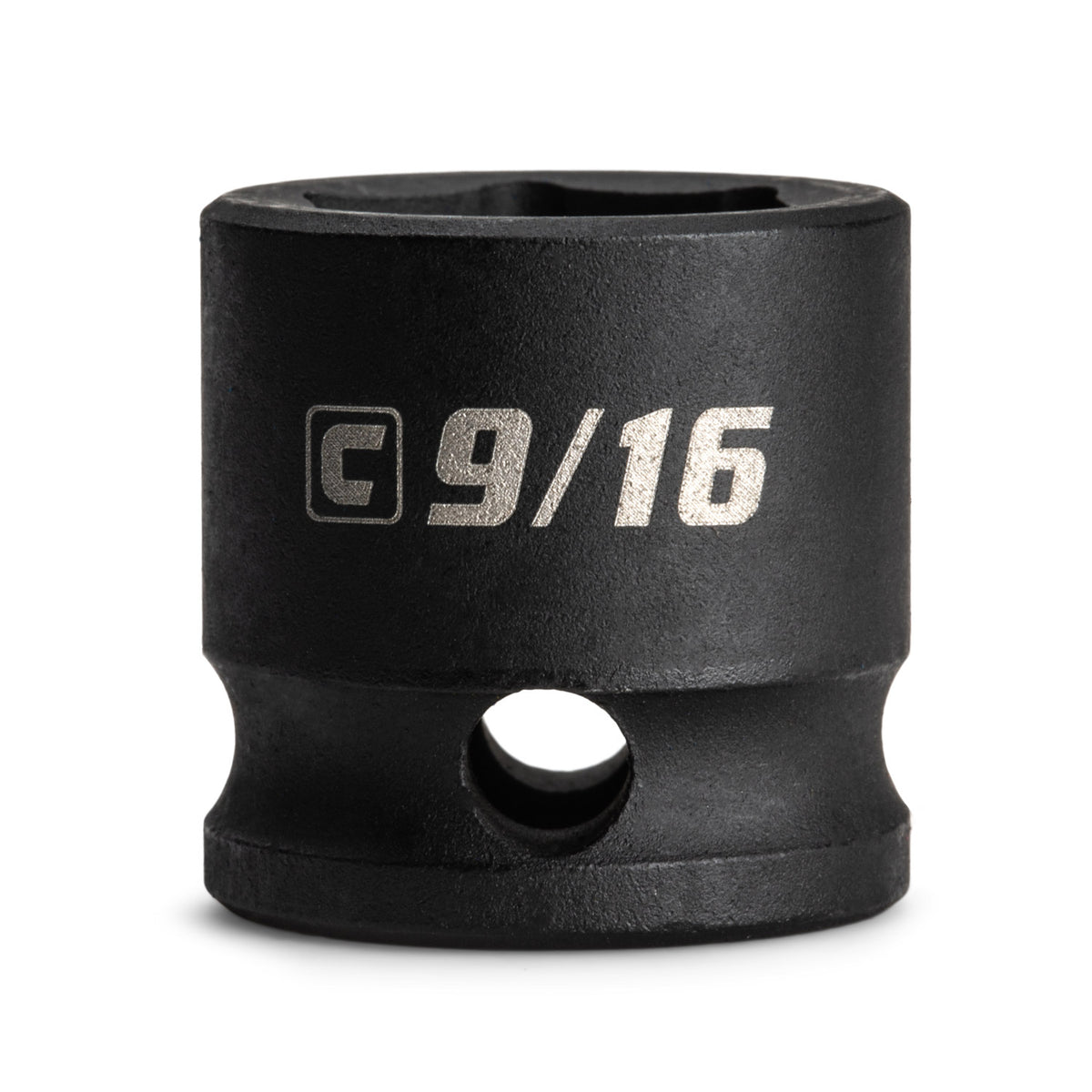 3/8" Drive Stubby Impact Sockets, 6-Point, SAE