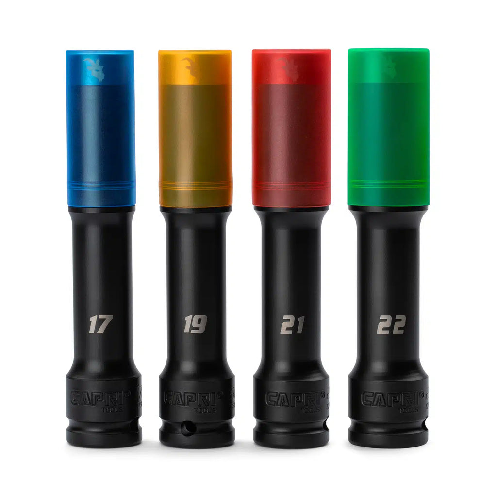 1/2" Drive Extended Wheel Lug Nut Sockets