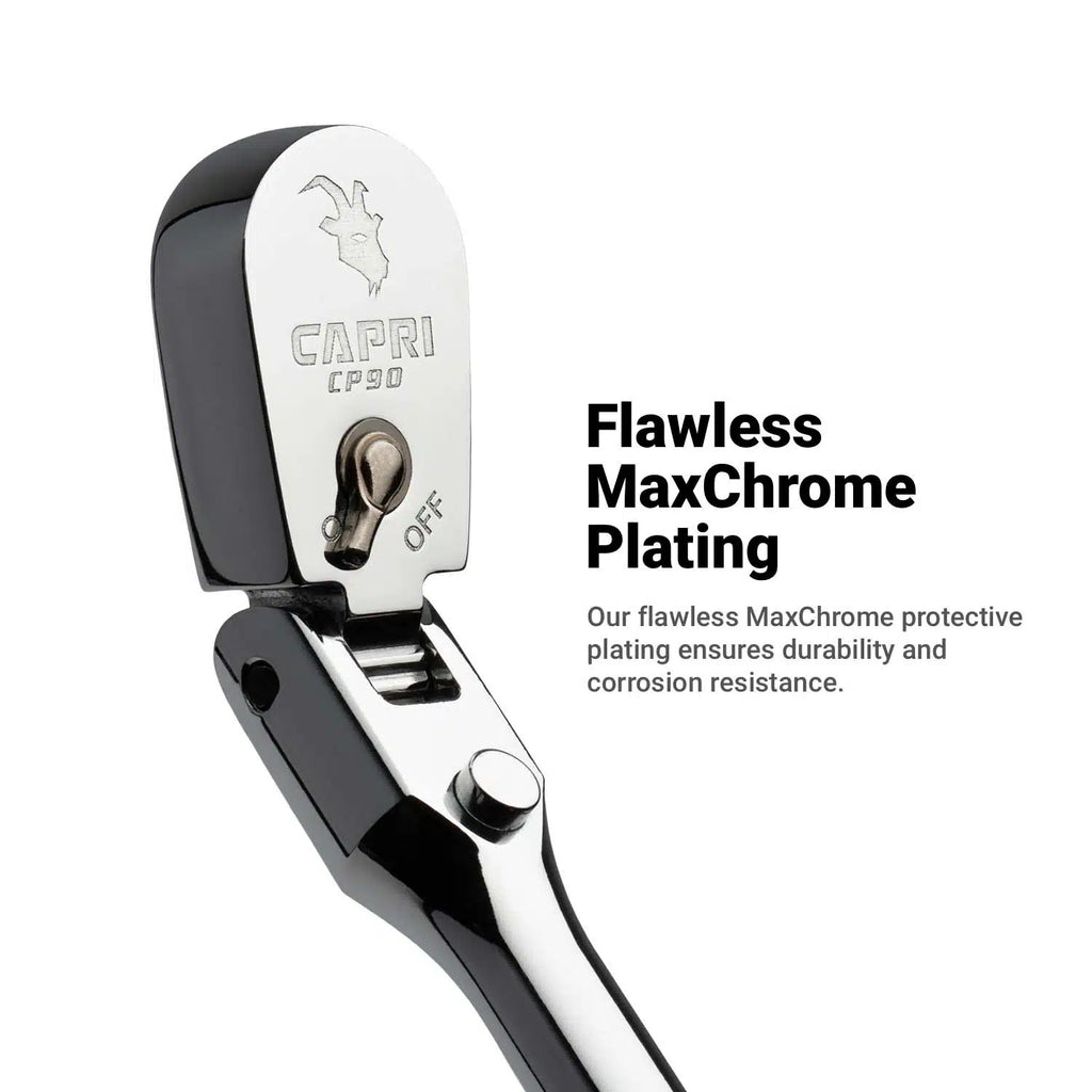 90 Tooth Extra Long Locking Flex Head Ratchet Set