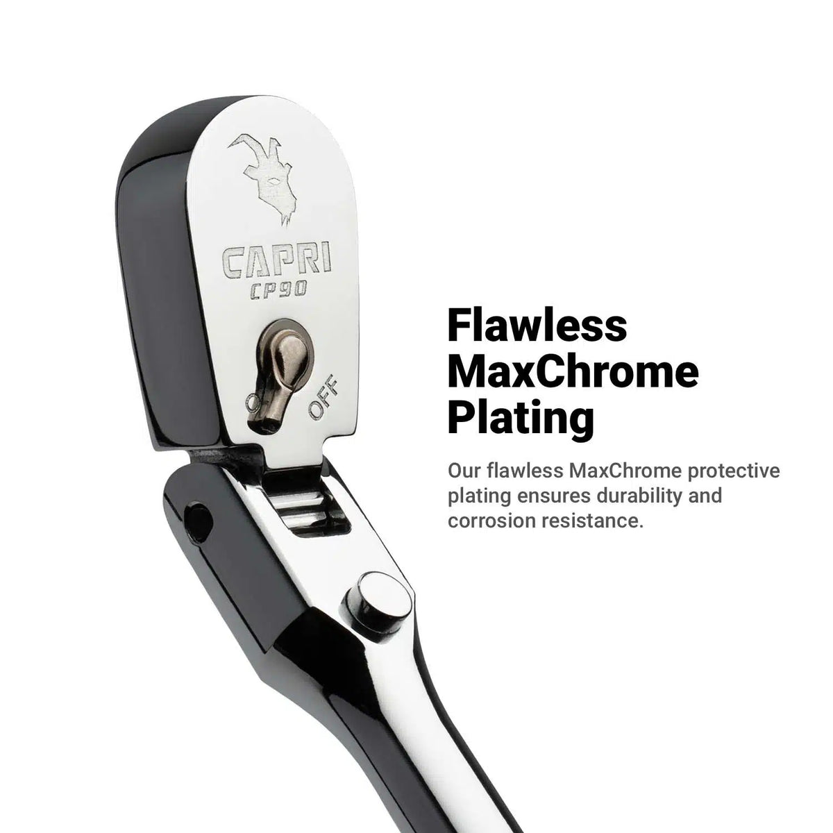 90 Tooth Extra Long Locking Flex Head Ratchet Set