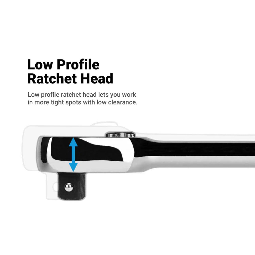90-Tooth Soft Grip Ratchet Set
