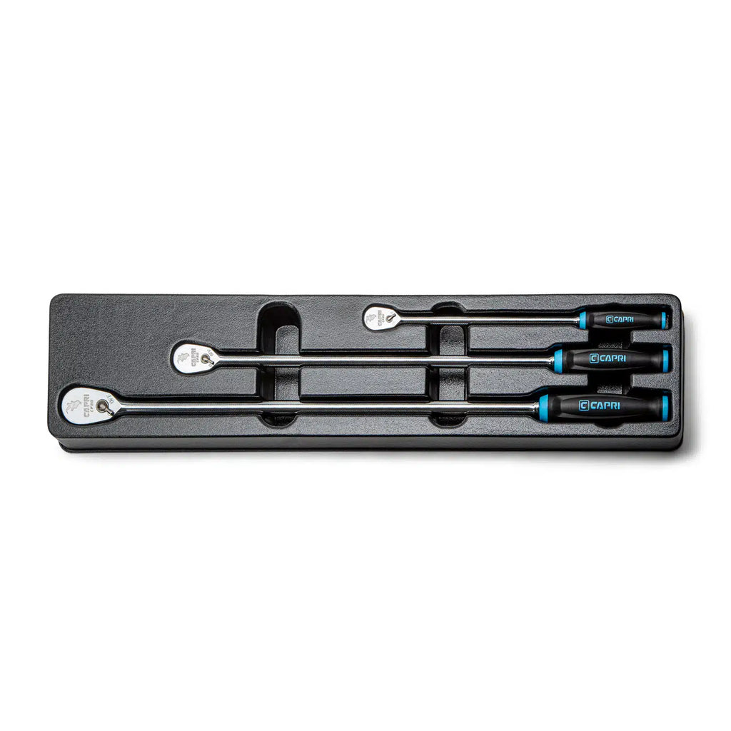 90-Tooth Extra Long Soft Grip Ratchet Set