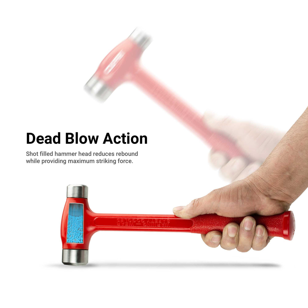 Dual Steel Faced Dead Blow Hammers