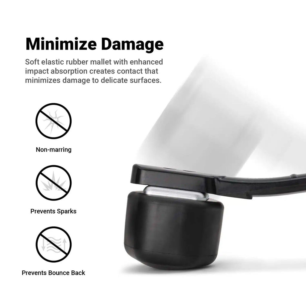 10-inch Soft Rubber Mallet