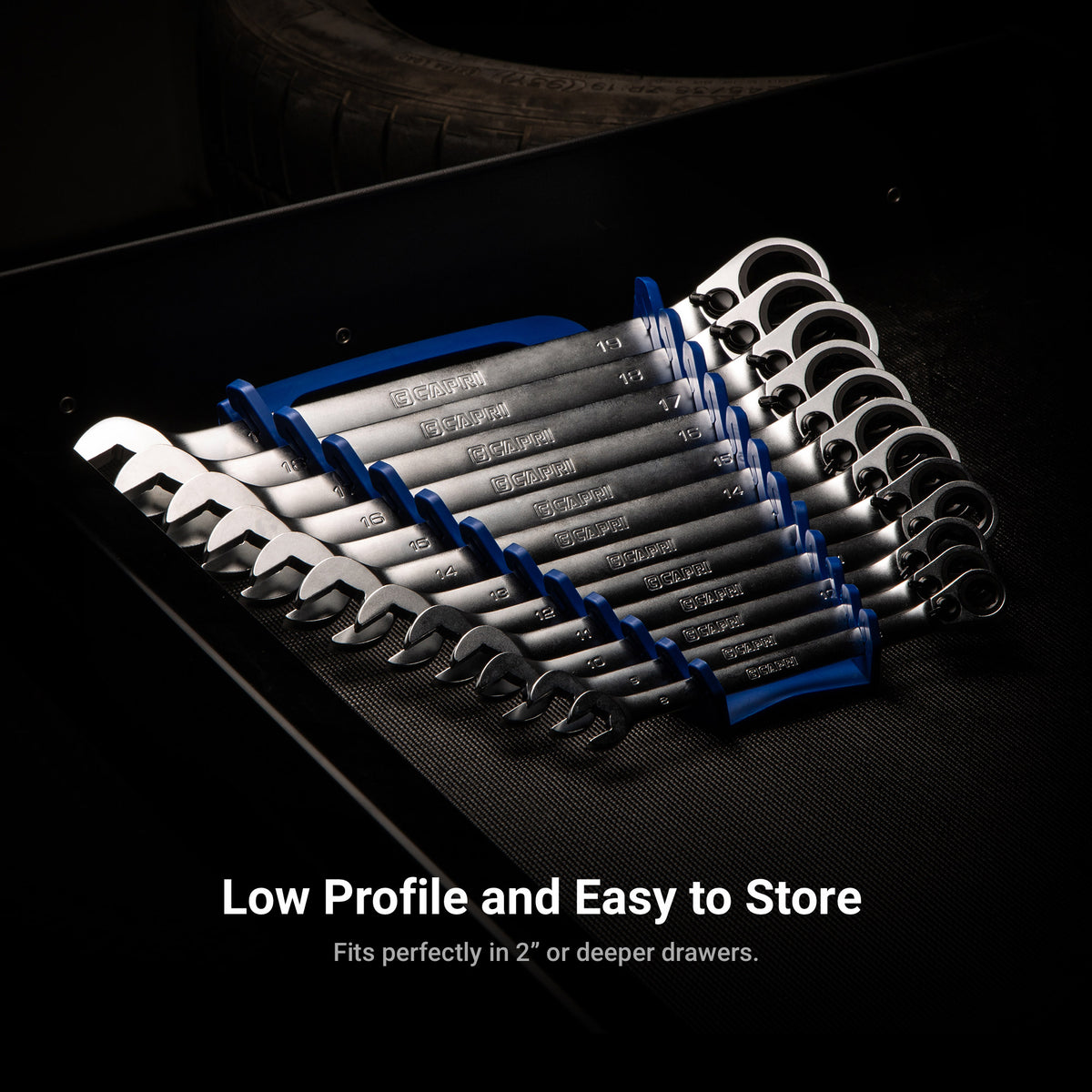 Wrench Rack Organizer, 12-Slot