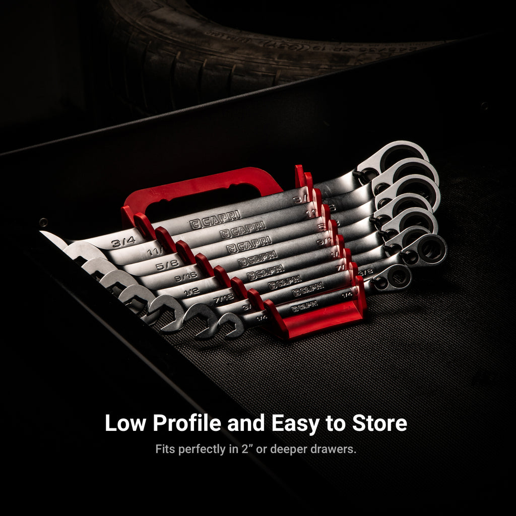 Wrench Rack Organizer, 8-Slot