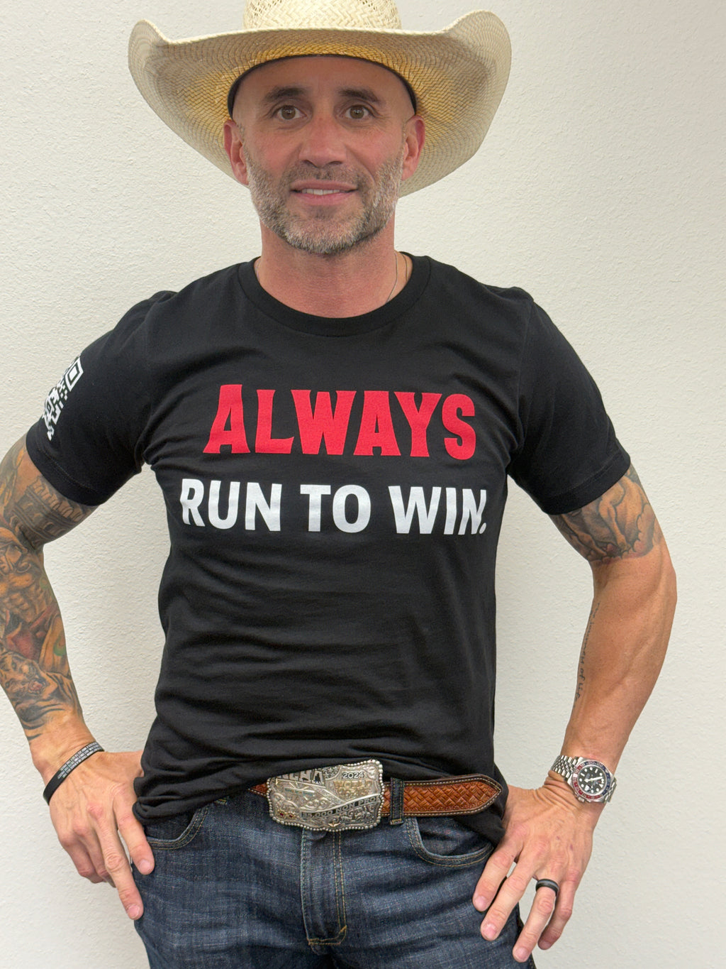 Always Run To Win.